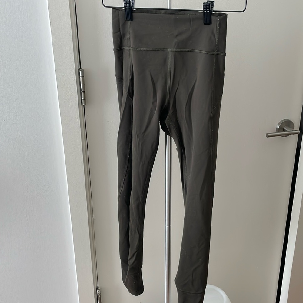 Lululemon Olive Green Leggings